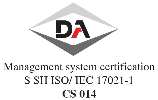 Management system certification S SH ISO/IEC 17021-1 CS 014