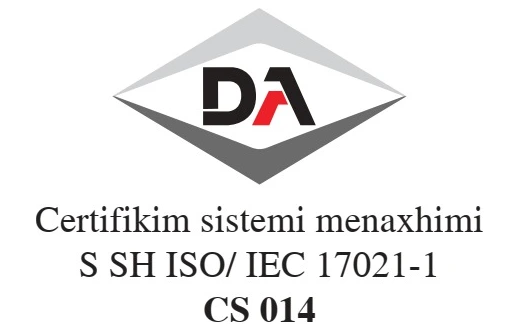 DA CS 014 - Certifikim sistemi menaxhimi Certifikim sistemi menaxhimi S SH ISO/IEC 17021-1 CS 014